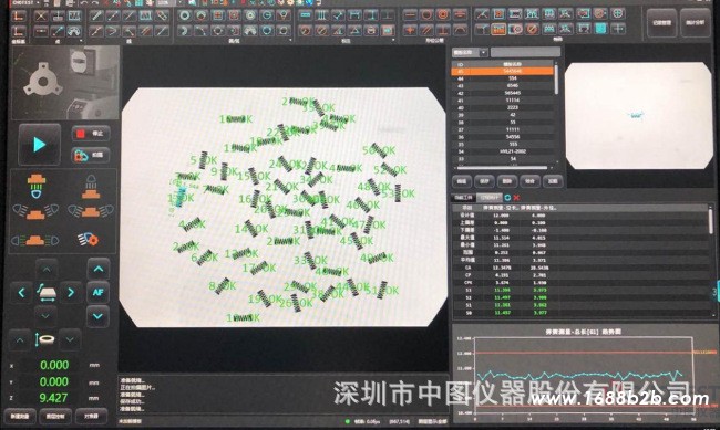 多个工件批量测量