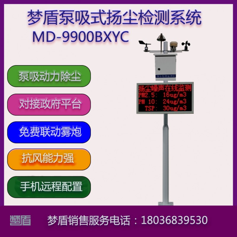 1梦盾MD-9900YCXB吸泵式扬尘检测系统=28-28